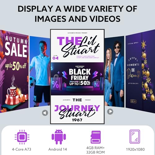 Image of 43 inch Digital Signage+Rotational Stand