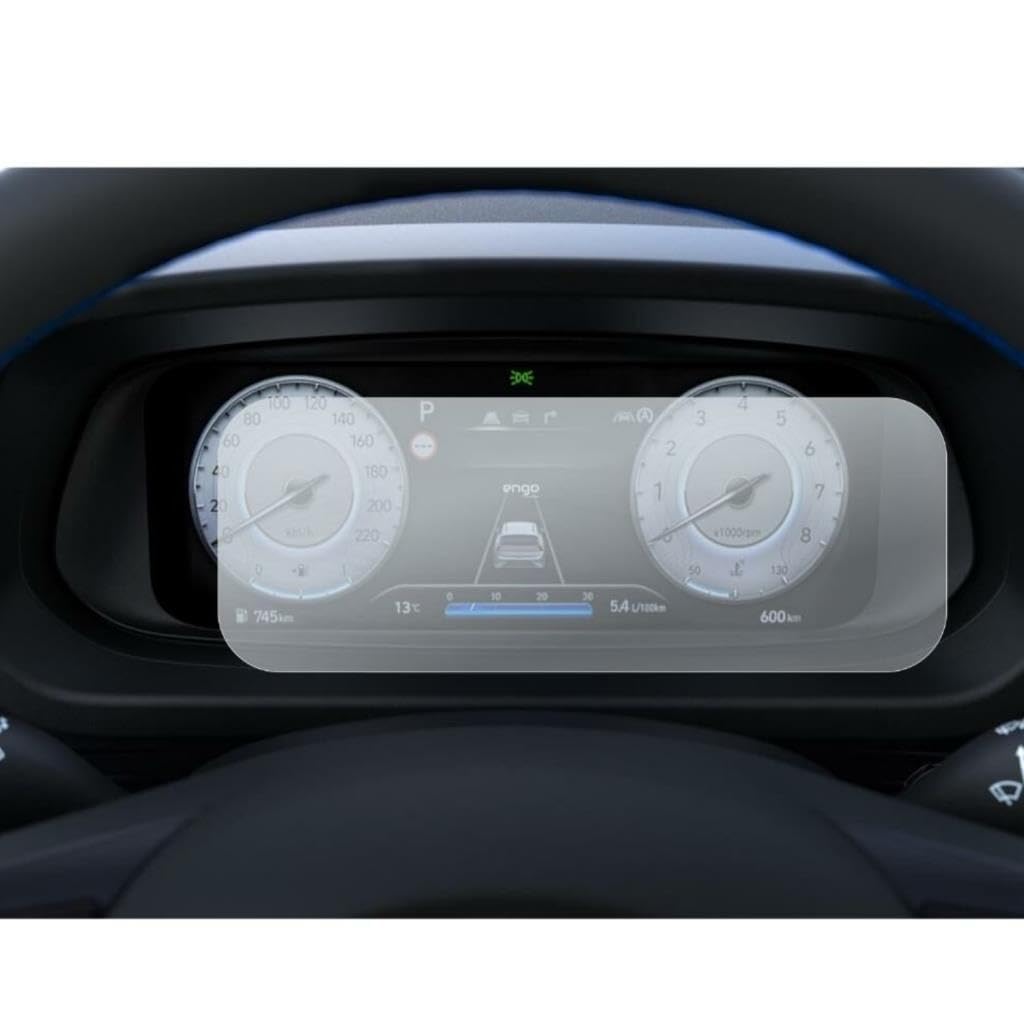 Engo Hyundai I20 10.25 İnç İle Uyumlu Mat Ekran Koruyucu Dijital Gösterge