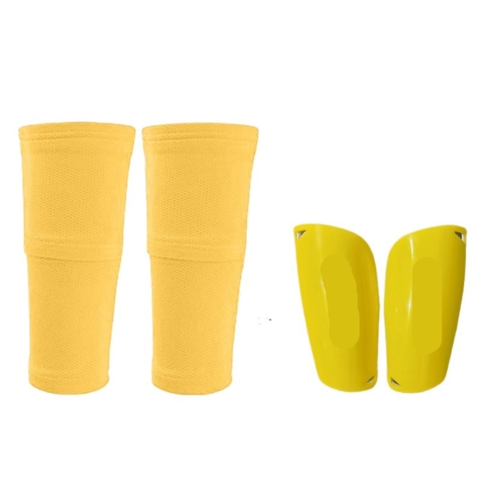 espinilleras Conjunto de espinilleras fútbol for Adultos, Calcetines con Bolsillos, Protectores y Mangas for Las piernas, Equipo protección