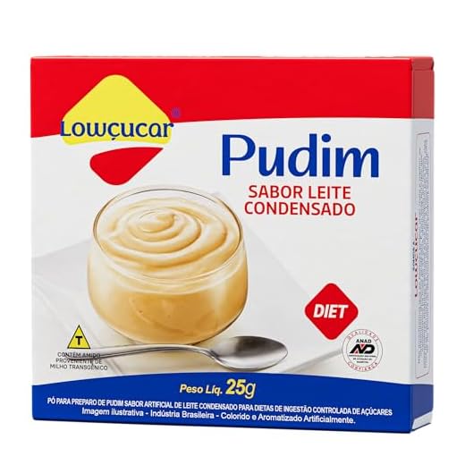 Pó P/Preparo Pudim Leite Condensado Cartucho 25G