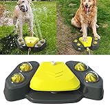 ● Améliorer le plaisir du chien : ce distributeur d'eau pour chien est comme une machine à commande manuelle, l'utilisation régulière de ce distributeur d'eau par le chien peut améliorer l'amusement et la capacité athlétique du chien, ainsi que la coordination.