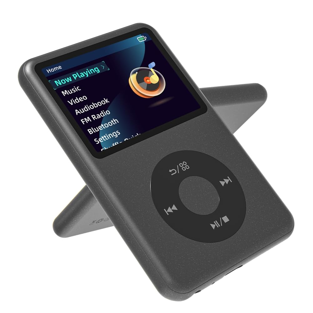 Reproductor MP3 de 64 GB, Bluetooth, HiFi, DAP, Reproductor de Música, Reproducción de Vídeo, Reproductor de Música Portátil A