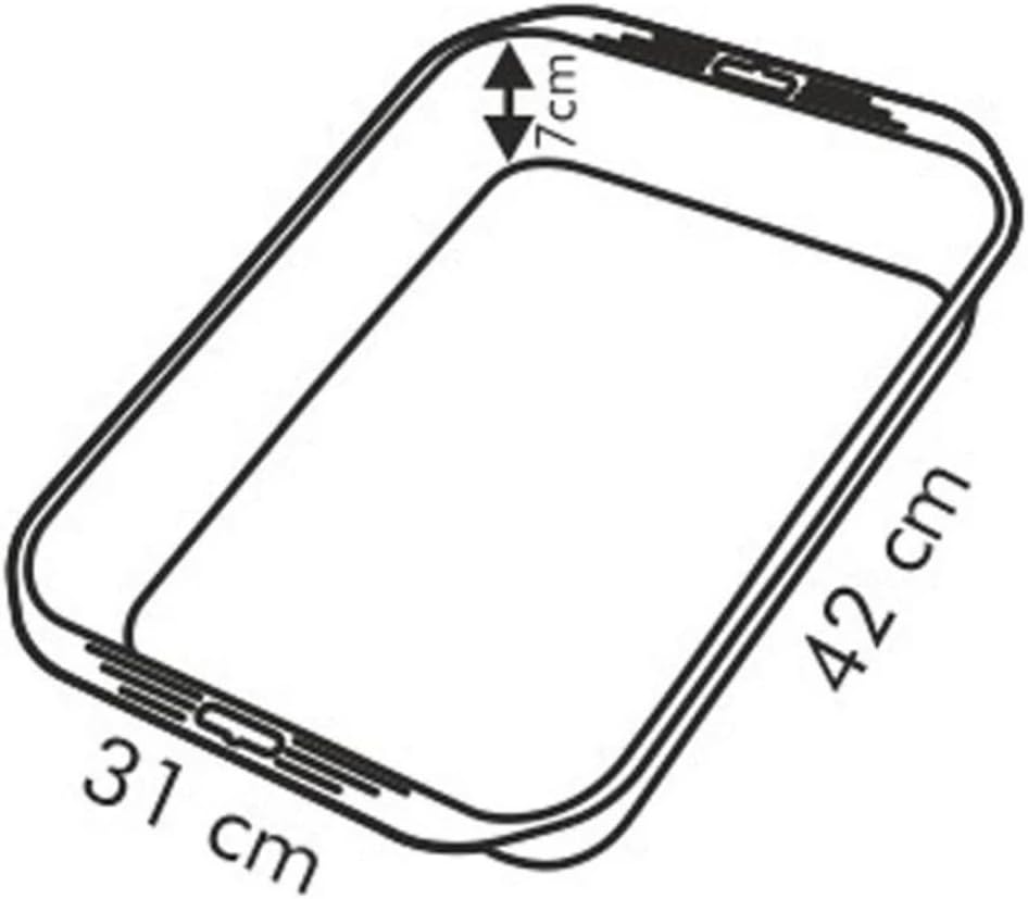 Tescoma Saphir 42 x 31 cm Deep Bake and Roast Pan