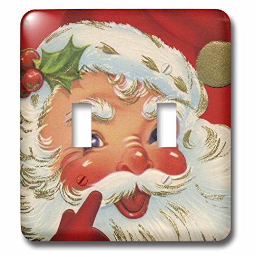 Interrupteur double Santa pour remplacer vos plaques blanches unies