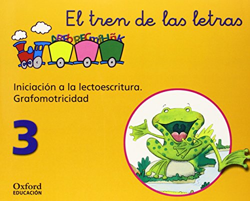Portada de El Tren de las Letras: Grafomotricidad 3