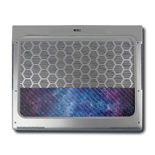 Image of MightySkins Carbon Fiber Skin Compatible with Alienware X16 R1 (2023) Full Wrap Kit - Nebula | Protective, Durable Textured Carbon Fiber Finish | Easy to Apply & Change Styles | Made in The USA
