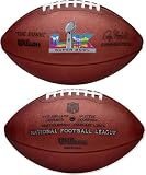 WILSON Super Bowl LX with Team Names Football - Official Size