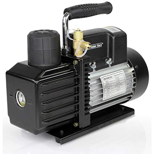 Best Value Vacs 3 Gallon Aluminum Vacuum Chamber and VE225 4CFM Two