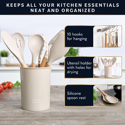 Home Hero SILICONE KITCHEN UTENSILS SET 33 Pcs Kitchen Cooking Utensils Set thumb #6