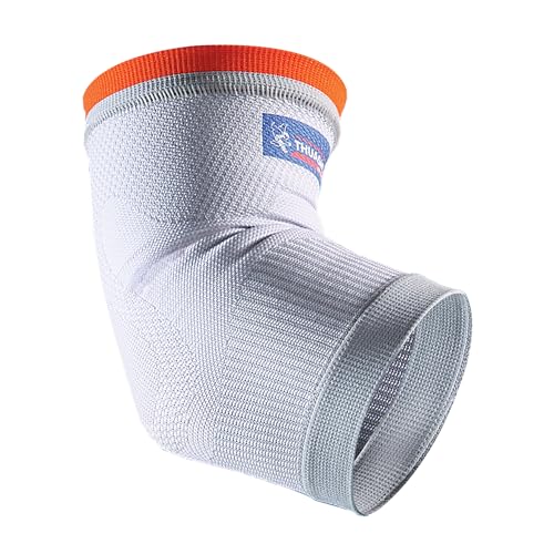 Thuasne Sport - Coudière de Maintien - Tennis Elbow, Tendinite du Coude - Compression sur l'Articulation - Tissu Élastique - Indice de maintien 2/5 - Dispositif Médical CE - Taille L