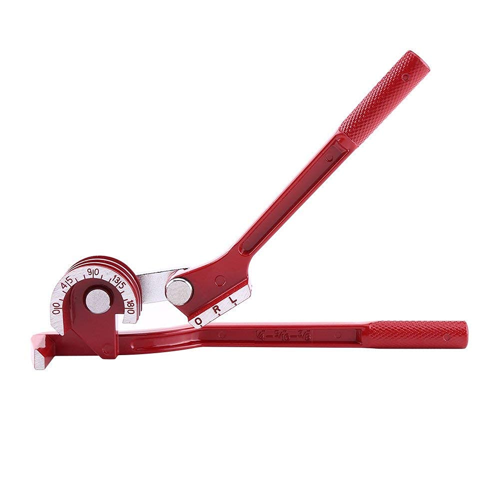 Greensen Kit Dudgeonnière, 11 Pièces Outil D'évasement de Tuyaux en Cuivre, Outil de Pliage de Tuyau de Frein Kit D'outils D'évasement de Réparation de Tuyau de Carburant avec Étui de Rangement
