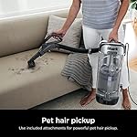 Shark AZ2001AMZ Vertex DuoClean PowerFins Upright Vacuum, with Powered Lift-Away & Self-Cleaning Brushroll, Dark Lilac, 1 qt Dust Cup - Image 5