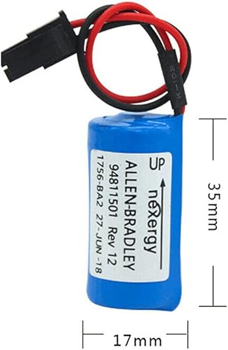 Miniatura 5 de YICUAA 6pcs 3.0V PLC Batería para Allen Bradley 1756-BA2 BR2/3A-AB 3.0V 1800mAh