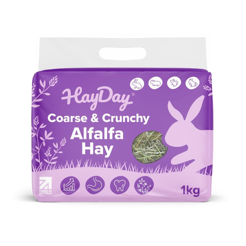 HayDay Coarse and Crunchy Alfalfa Hay (1kg)