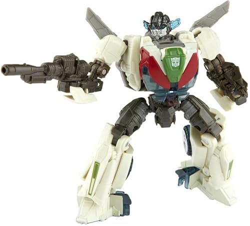 Miniatura 2 de Transformers Toys Studio Series 81 Deluxe Class Bumblebee Wheeljack Figura de acción - Edades 8 en adelante, 4.5 pulgadas