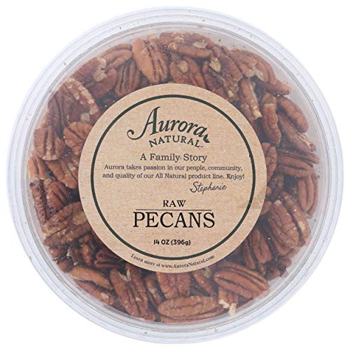 Aurora Natural Products Raw Pecans, 14 Ounce