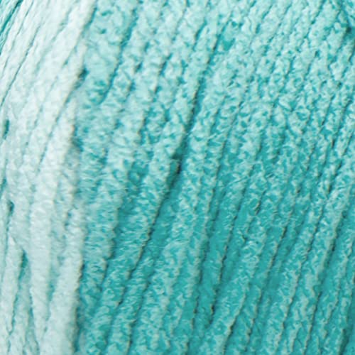 Image of Red Heart Super Saver Jumbo Spearmint Ombre Yarn - 2 Pack of 283g /10oz - Acrylic - 4 Medium (Worsted) - 482 Yards - Knitting /Crochet