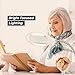 Brightech LightView Pro Magnifying Glass with Light and Stand, Magnifying Floor Lamp with Sturdy Weighted Base for Facials, Lash Estheticians, Bright LED Work Light for Sewing, Crafts