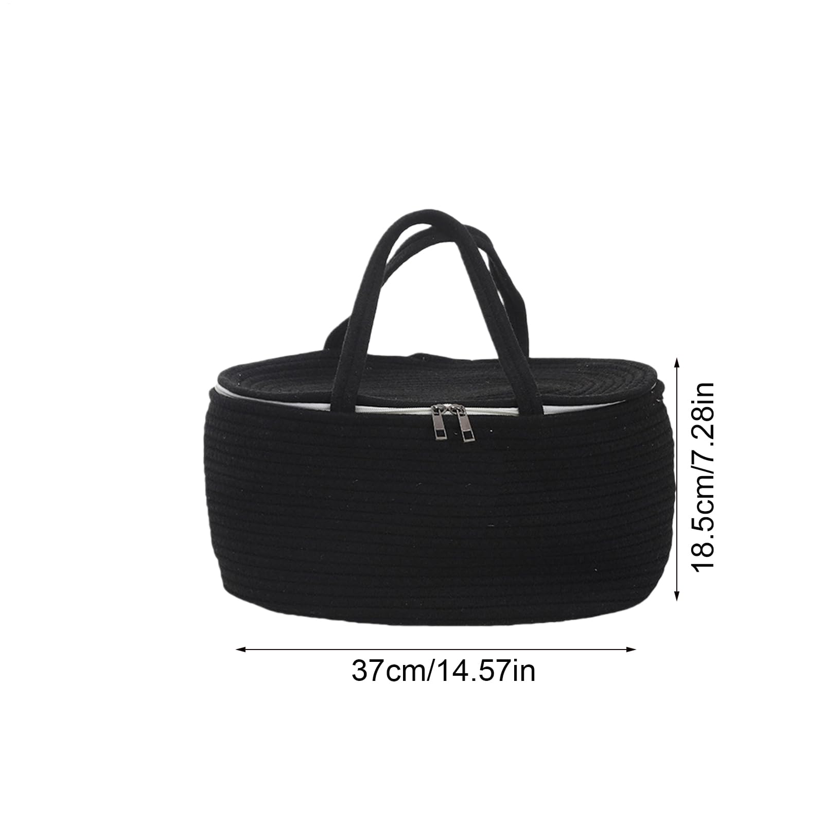 Cesta De Pañales Para Bebé Bolsa Portátil De Gran Capacidad