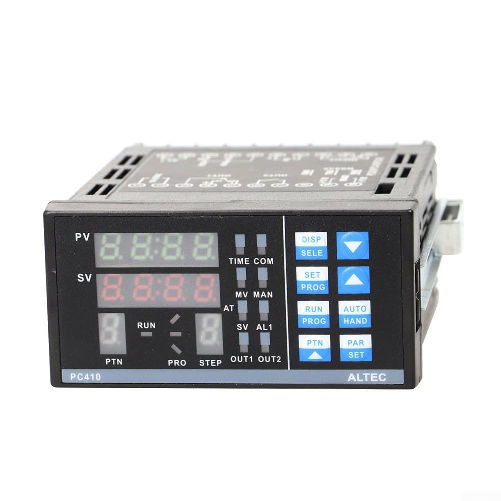 Panel de control de temperatura PID avanzado PC410 para equipos de reparación de PCB, entrada de sensor tipo K, 85-264 V CA, amplio rango de voltaje (con relé)