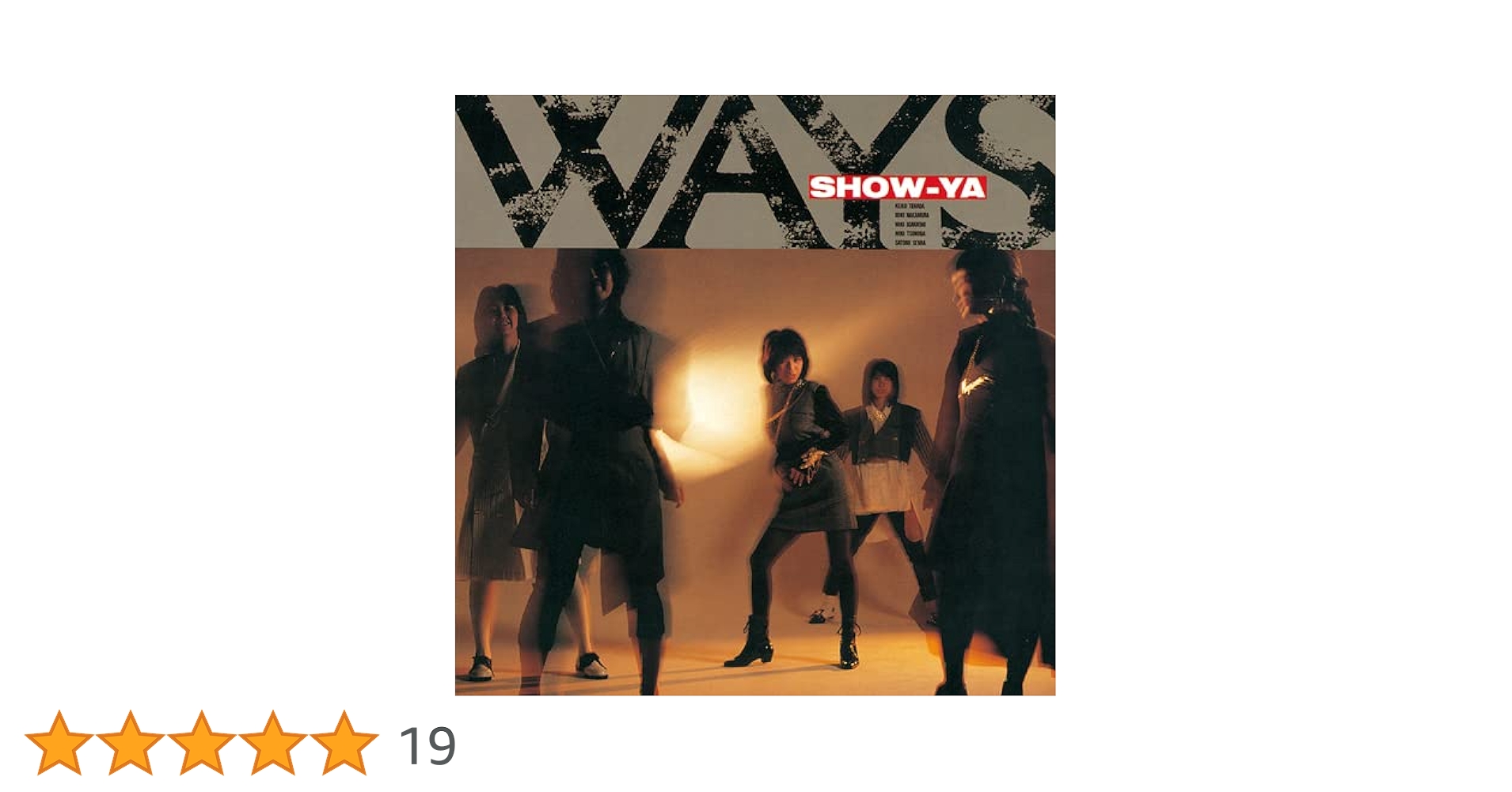 SHOW-YA ショーヤ　this my way Amazon.co.jp: SHOW-YA／THIS MY WAY／ショーヤ／ディスマイ