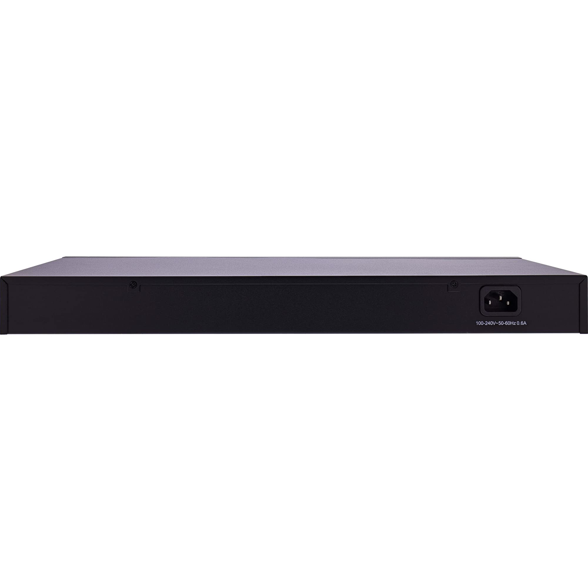 InLine® Conmutador de Red Gigabit (24 Puertos, 1 GBit/s, 48,26 cm/19", Metal, sin Ventilador)