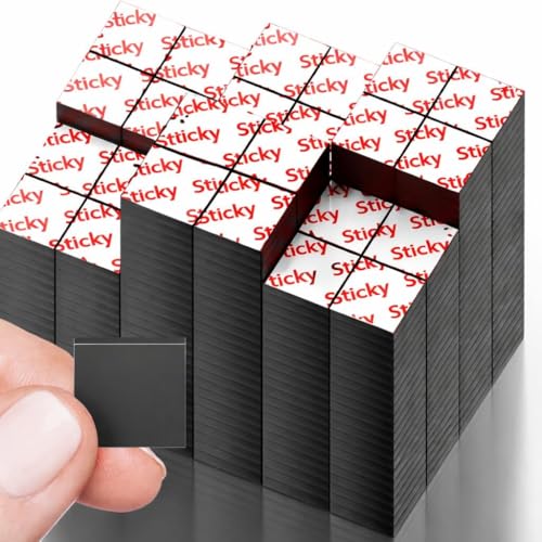 Hyper-Sticky Magnets with Adhesive Backing (350 pcs) -...