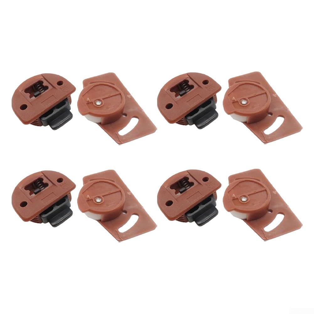 Wardrobe Sliding Door Roller, Gear Track Panel Efficient Sliding Door Gear Kit, for Cabinets and Wardrobe Doors(4 Pair)