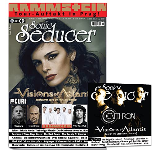 Photo de Sonic Seducer 06/2022: Visions Of Atlantis exkl. Remix + RAMMSTEIN + Wardruna + Ville Valo (HIM) + Schandmaul + Motionless In White +...