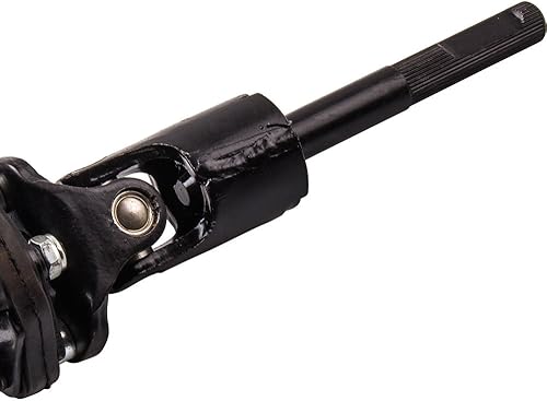 Miniatura 7 de maXpeedingrods 91174749 Columna de eje de dirección inferior intermedia con acoplador universal de junta en U de trapo para Chevy Tracker S10