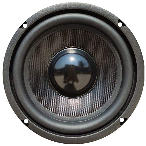 1 Caisson de Basse MASTER AUDIO MA16W/4+4 16,5 cm 165 mm 6,5" 150 Watts rms 300 Watts Max Dual Voice Coil 4+4 ohms Suspension en Gomme, 1 pièce Cover