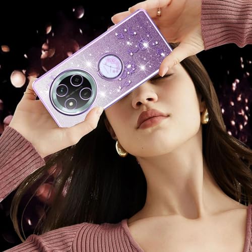 Coque antichoc Honor Magic 7 Lite transparente et flexible avec bague de support