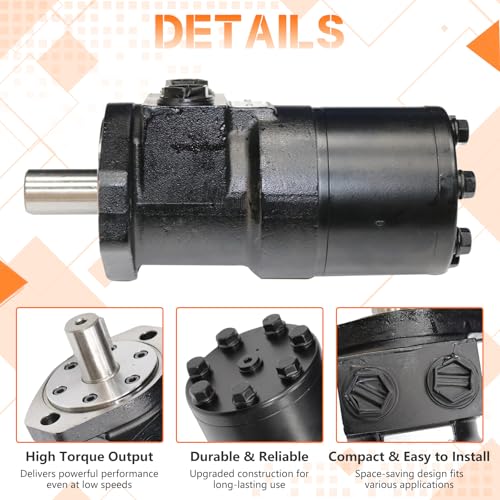 Image of Hydraulic Gerotor Motor 101-1031-009 New Hydraulic Motor Replacement for Eaton Char-Lynn H Series