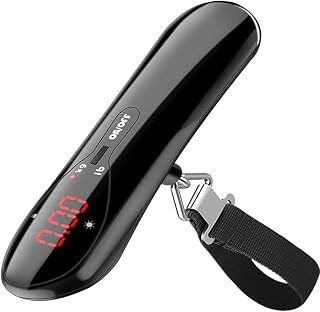Mödane Portable Luggage Scale | Digital Weight | for Travel and Home | 50kg 100lb capacity with Tare Function