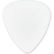 ABS Plastic White Guitar Or Bass Pick - 351 Shape 24 Pack