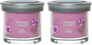 Small Tumbler Scented Single Wick Jar Candle, Wild Orchid, Over 20 Hours of Burn Time, 4.3 Ounce (Pack of 2)