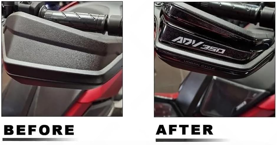 Motorcycle Tank Pad Motorcycle Traction Pad Sticker Hand Guards Tank Protection Sticker for Adv 350 Adv350 2022 2023