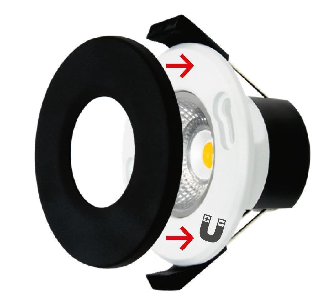 Dotlux LED-Einbauleuchte MULTISCREWplus 6W 4000K IP65 dimmbar