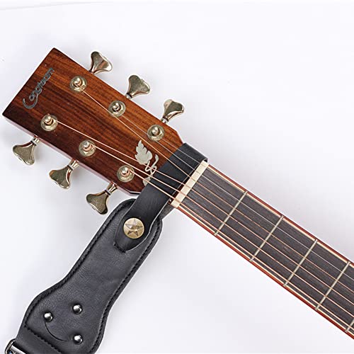 LIZHOUMIL Sangle de guitare, sangles de guitare de 5 cm de large, longueur réglable, cordon à motif brodé, accessoires… - Les Beatles, Paul McCartney, John Lennon, RIngo Starr, George Harrison LIZHOUMIL Sangle de guitare, sangles de guitare de 5 cm de large, longueur réglable, cordon à motif brodé, accessoires… – Image 6