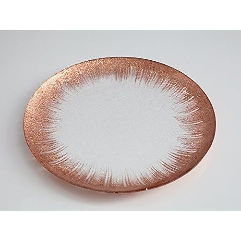 Decor Essentials Copper Ombre Charger Plate Cover