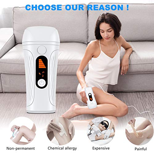 image for Feeke Hair Removal System for Women IPL Hair Remover Device Permanent 