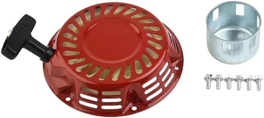 Universal Pull Start Kit Recoil Starter Fixing Screw 28400-ZE1-003ZA Parts Replacement Suitable for GX160 GX168