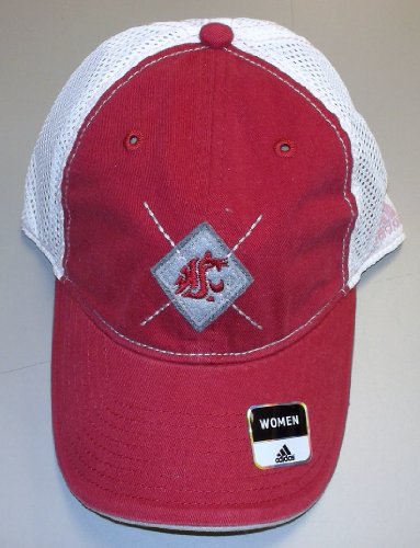Casquette adidas Washington State Cougars snapback souple et ajustable pour le quotidien féminin