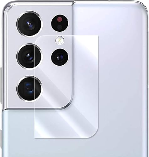Protector de lente de cámara para Galaxy S21 Ultra SM-G998U1, alta sensibilidad, antiroturas, antiburbujas, dureza 9H, protector de pantalla de