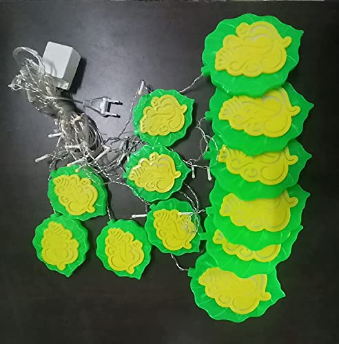 Image of Ganesh Ji Decorative Curtain Lights - 138 LED Wish Ball String Lights, 8.2 ft, 12 Lights, 3 Meter, Warm White, Indoor /Outdoor Decoration Changes & Improvements: