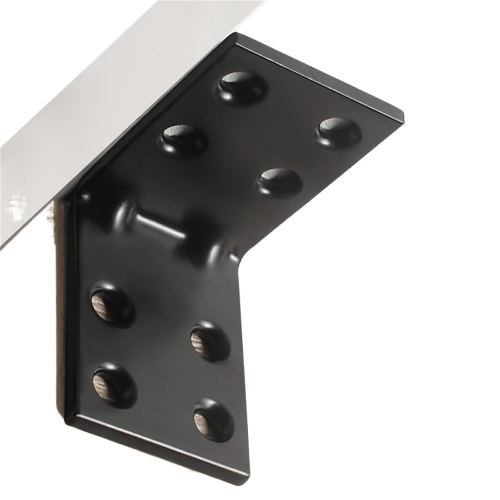 Mlyvax 60Mmb 40Pcs Furniture Corner Connector Set Metal Trapeziform Cabinet Angle Bracket Sturdy Triangle Corner Brace Universal Support