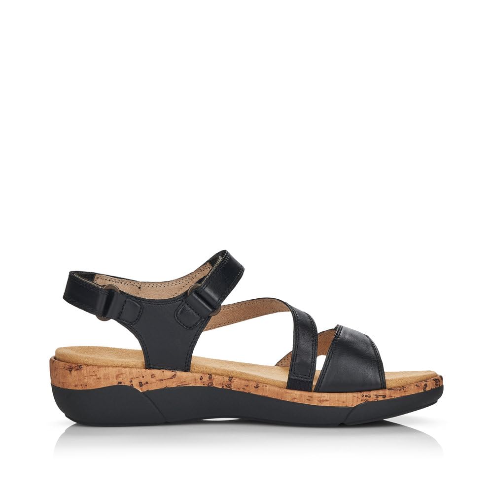 Remonte Damen Riemchensandalen R6850, Frauen Sandalen,lose Einlage