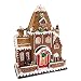 Kurt S. Adler 16" Fancy Clay Dough Gingerbread House Table Piece
