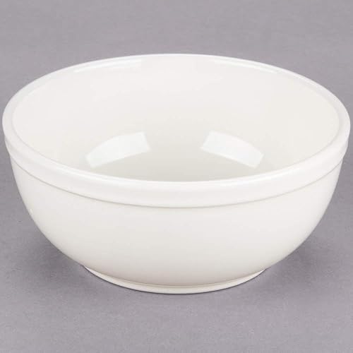 Miniatura 8 de Restaurant Value - Plato de frutas con borde estrecho con moteado marrón, 4 onzas, caja de 36