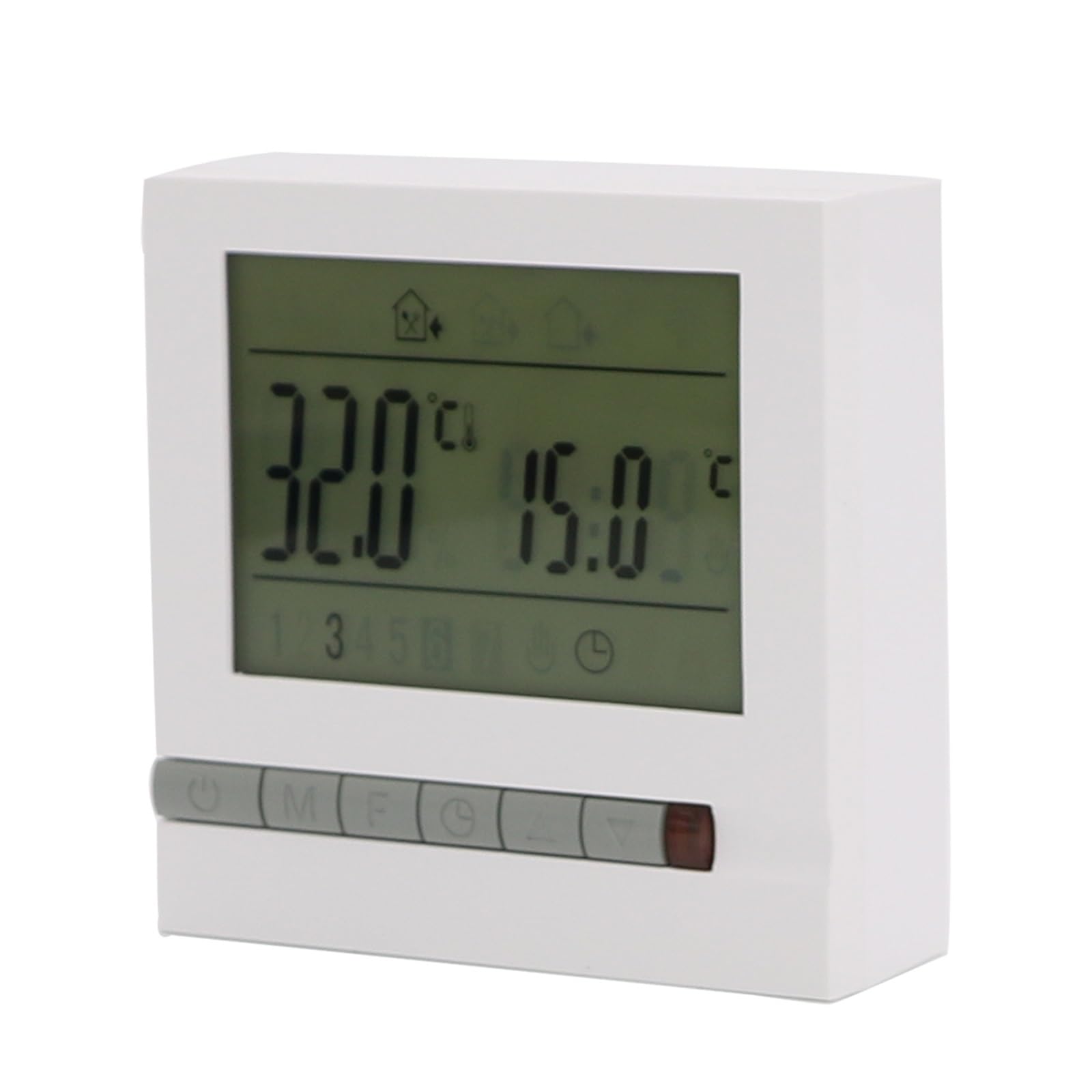 LCD kocioł gazowy termostat grzewczy tygodniowy programowalny regulator temperatury pokojowej cyfrowy Informacja O ZgodnośCi